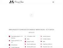 Tablet Screenshot of cabanastierrasbajas.com.ar